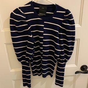 Poof Striped Sweater